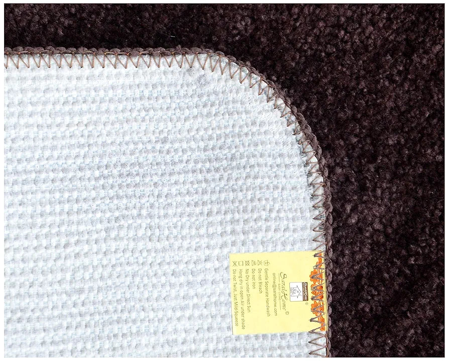 SARAL HOME EASY LIVING Microfiber Solid Rectangle Anti-Skid Bath Mats Soft & Super Absorbent Mats for Shower Washable,Non-Slip & Quick-Drying Mats for Kitchen Bathroom|Set of 2