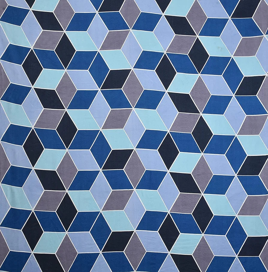 HOMEKART Premium Microfiber 144 TC Flat Single Bedsheets Breathable | Wrinklefree  with 1 Pillow Cover | TC - 144