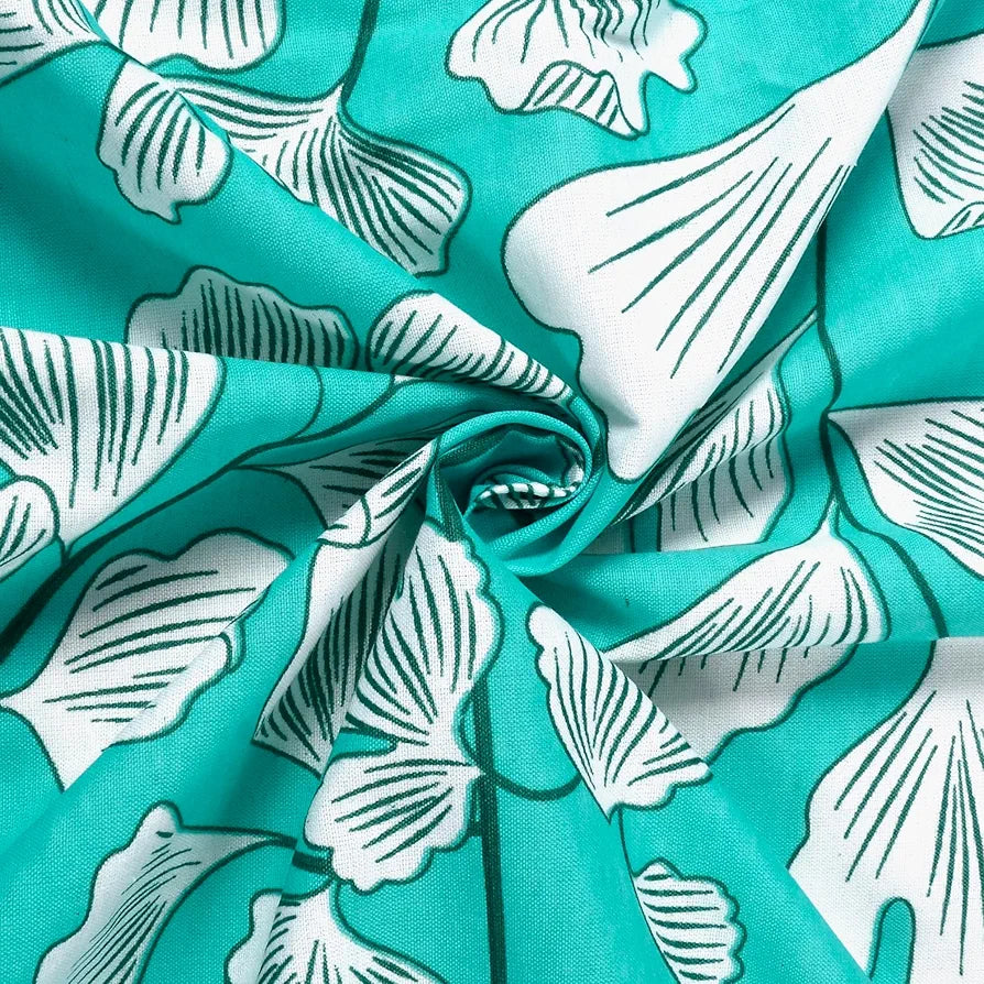 Divine Casa Poly Cotton Fitted Bedsheet for Double Bed - Elastic Corners, Wrinkle-Resistant & Breathable, Soft & Durable for a Snug Fit