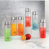 Cello H2o Steelox Glass Water Bottle | Glass Fridge Bottle | 920 Ml | Set of 6