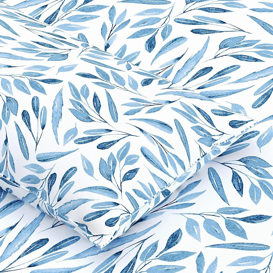 Dreamscape 100% Cotton Double Bedsheet with 2 Pillow Covers - 