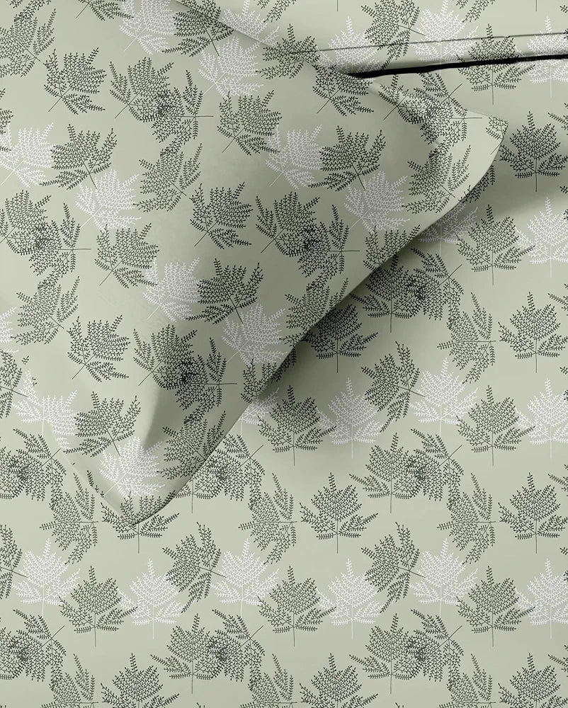 Trance Home Linen Pure 100% Cotton with 144 Thread Count gives an incredible smooth finish|Elasticated Fitted|Printed King Fitted Bedsheet with 2 Pillow Covers ,144 tc