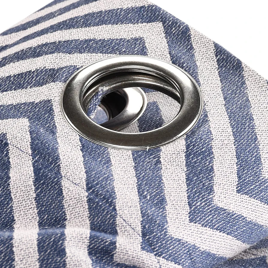 SARAL HOME EASY LIVING Chevron Designer Curtains 
