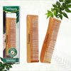 Omidazzle Kacchi Neem Wooden Comb | Detangling, Frizz Control & Shine, Suited for All Hair Types | Combo