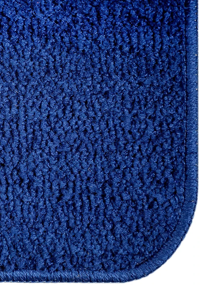 Saral Home Microfiber Solid Rectangle Anti-Skid Bath Mats | Soft & Super Absorbent Mats for Shower | Washable, Non-Slip & Quick-Drying Mats for Kitchen Bathroom | Set of 2 