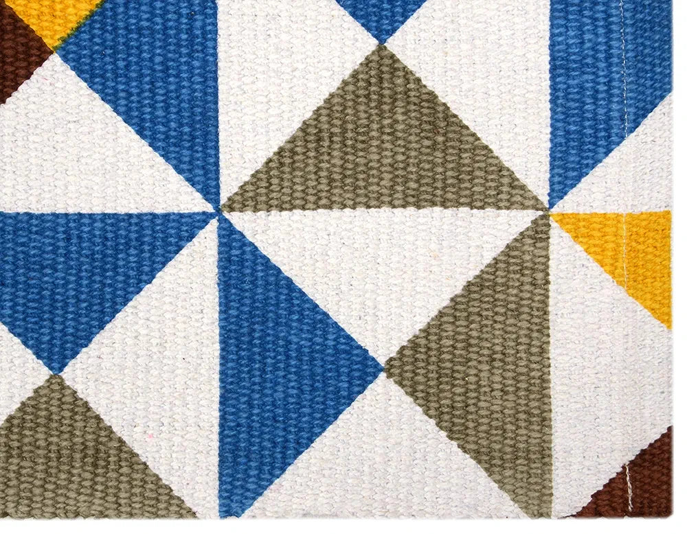 SARAL HOME EASY LIVING Saral Home Cotton Printed Rectangular Carpet 