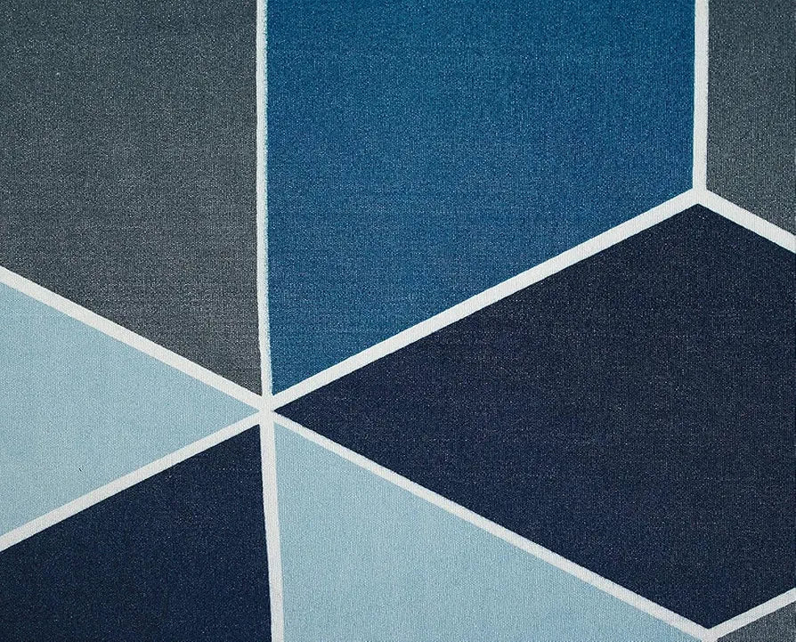 THE HOME STYLE Cotton Feel Glace Cotton All Around Elastic Fitted Printed King Size Double Bed Bedsheet With 2 Pillow Cover,300 TC