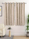 Saral Home Pacman Saral Home Chenille Blackout Window Curtains 2pc Beige