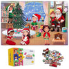 The Puzzl Co - Christmas Puzzle for Kids Set of 2 Jigsaw Puzzles Fun & Educational Puzzle Games