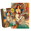 91knots Monaco Monte Carlo by Alphonse Mucha-wooden Jigsaw Puzzle (140 Pieces) for Adults and Kids | Brain Booster Games & Toys