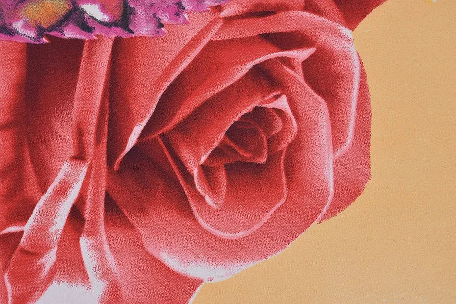 HFI 160 TC Polycotton Double Bedsheet with 2 Pillow Covers - Floral, Multicolor