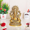 KridayKraft Ganesha Metal Statue For Temple Pooja Ganesha idol Murti Decorative