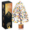 Bezavo Mix Chakra Crystal Tree Silver Wire