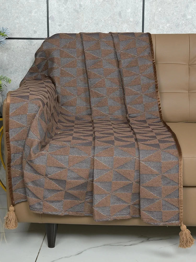 Saral Home Soft Microfiber 1 Seater Sofa Cover Throw | Sofa Cover for Living Room | Sofa Slipcovers | Thick and Soft Sofa Cover 