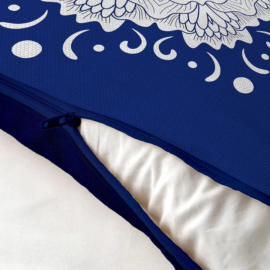 AEROHAVEN™ Set of 5 Turkish Designer Decorative Throw Pillow/Cushion Covers - 12 x 12 inches