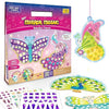 Imagimake Mirror Mosaic Butterfly & Peacock Mess Free Diy Mosaic Craft Kit