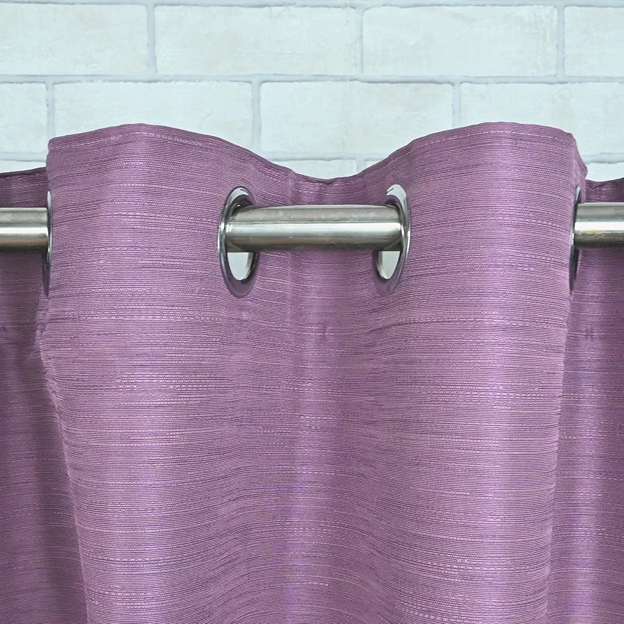 Divine Casa 7 Feet Blackout Door Curtain | Luxurious Room Darkening | Thermal Insulated & Noise Reducing Polyester Panel | Elegant Opaque Single Curtain for Home & Office