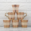 Femora Golden Daisy Finish Ceramic Tea Cups, Coffee Mugs | 160 Ml | Golden | 6 Pcs Set | Not Microwave Safe
