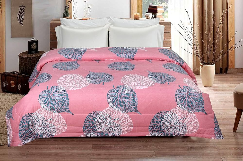 BSB HOME® 2nd Gen 220 GSM Microfiber Reversible AC Comforter/Blanket for Winter/Quilt/Duvets for King Size Double Bed 