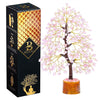 Bezavo Rose Quartz Crystal Tree Copper Wire