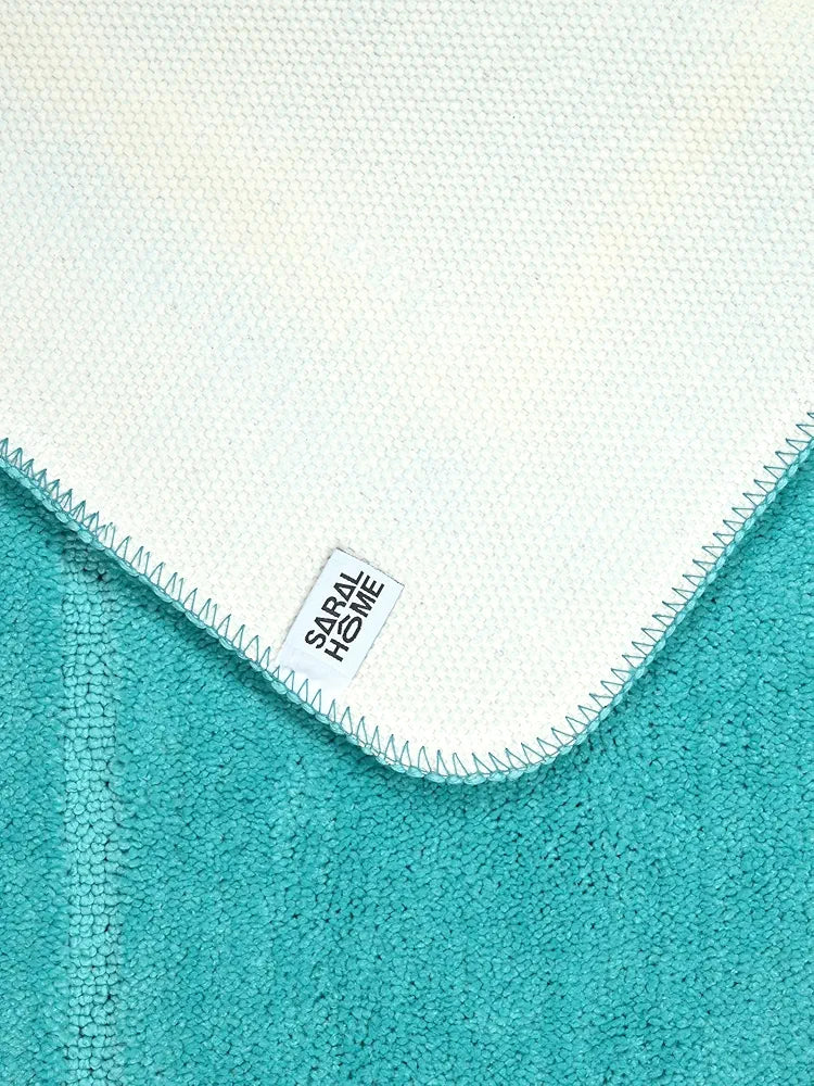 Saral Home - Good Morning Mat, Soft, Anti-Skid, Washable, Water Absorbent, Quick Drying, All time usable Bathmat/Doormat/Runner. Slip-Resistant Backing for Everyday Safety.