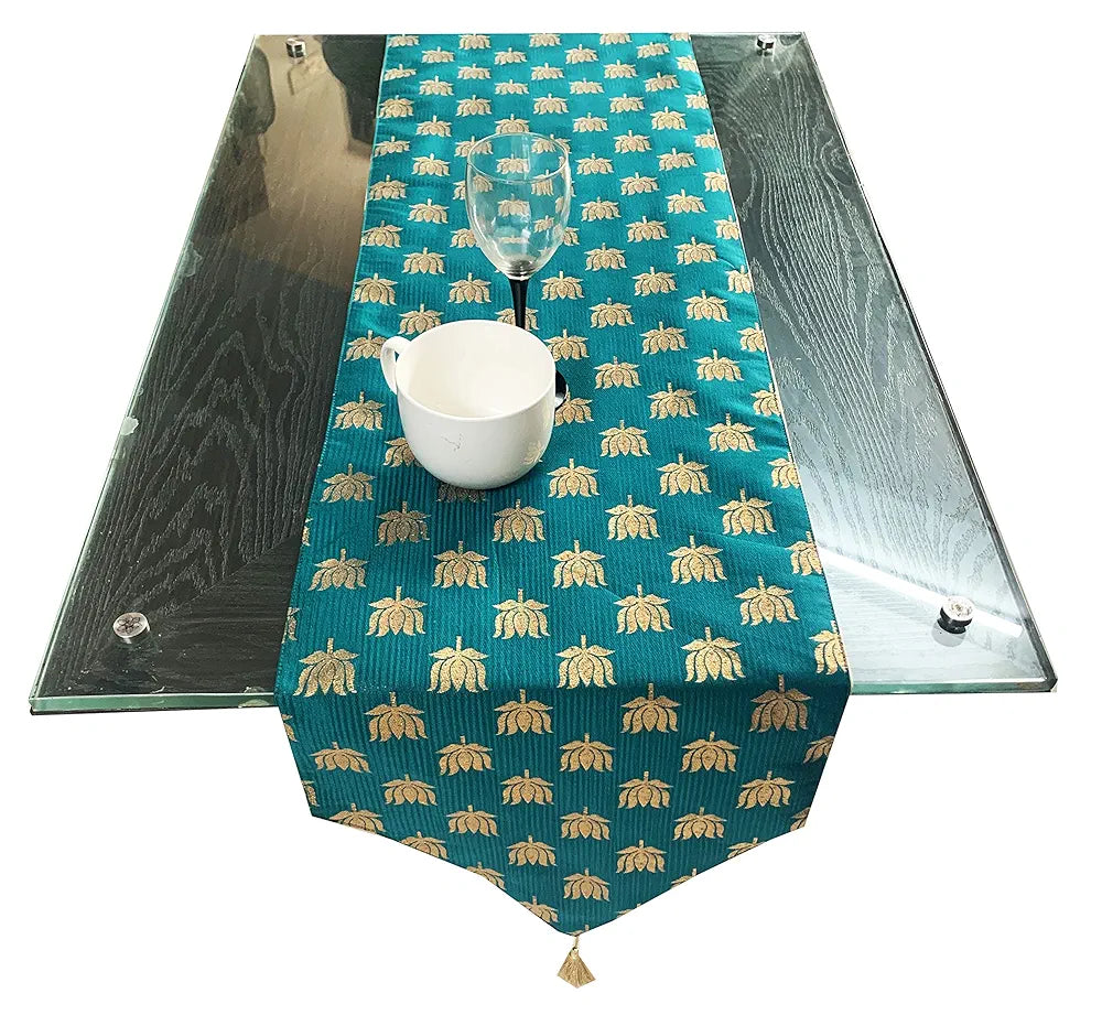 PINK PARROT- Dopian Silk Table Runner 12x70 1 pc