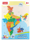 Funskool Play Read & Learn India Toy Map Educational 104 Pieces Puzzle