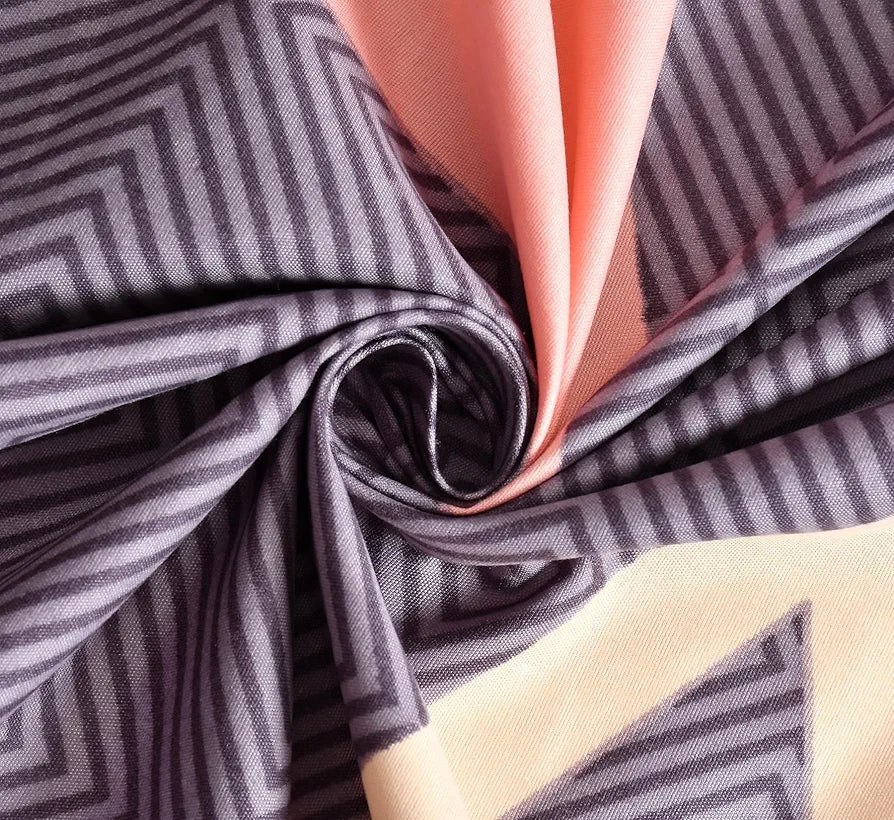 Homefab India 180 TC Microfiber Double BedSheet with 2 Pillow Covers -  - Wine