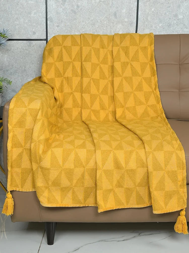 Saral Home Soft Microfiber 1 Seater Sofa Cover Throw 