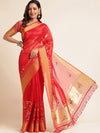 Kasee Woven Design Zari Silk Blend Saree