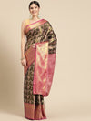 Silk Land Ethnic Motifs Zari Brocade Banarasi Saree