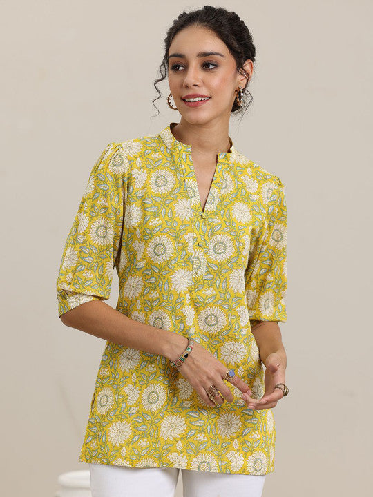 Libas Women Floral Printed Kurti