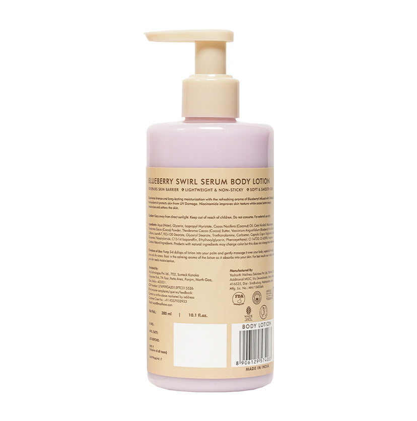 Blueberry Swirl Serum In Body Lotion With Niacinamide