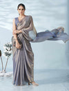 Tikhi Imli Two Tone Poly Chiffon Saree