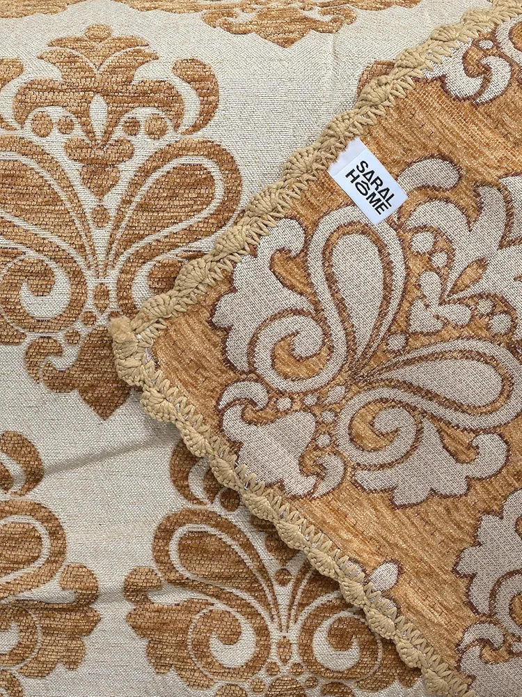 SARAL HOME EASY LIVING Saral Home Chenille 2 Seater Sofa Cover Throw .