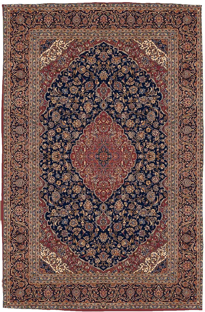 ishro home Premium Carpet for Hall, Bedroom, Living Room | Medallion Collectible Carpets | Anti Skid | Machine-Washable | Non-Shedding | Non- Fading | 