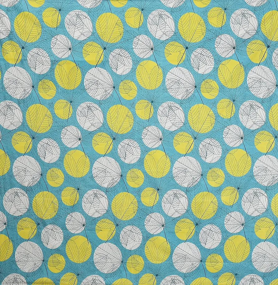 100% Microfiber bedsheet for Double Bed with 2 Pillow Covers Breathable | Wrinklefree and Soft Touch 144 TC Pattren Floral Light Green White| TC - 144