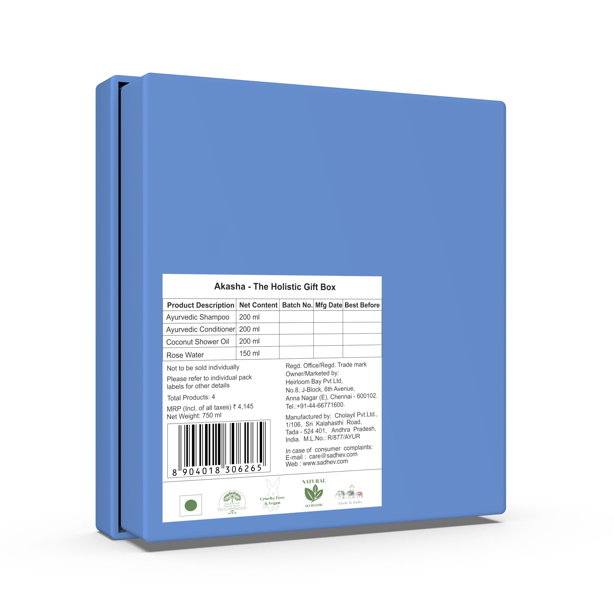 Sadhev Akasha The Holistic Gift Box Swadesii