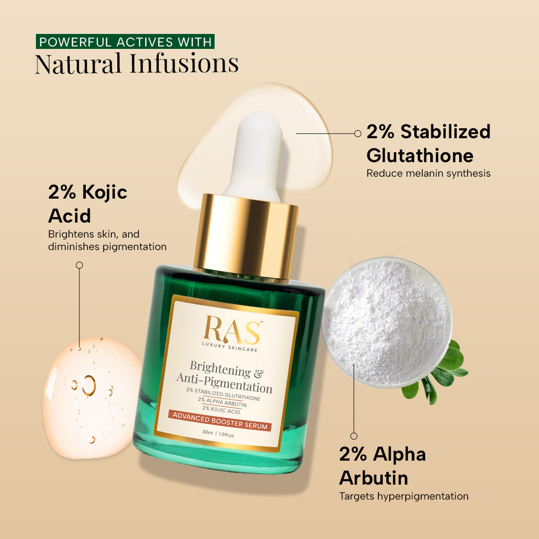 Ras Luxury Skincare Brightening and Anti-Pigmentation Advanced Booster Serum (30 ml)