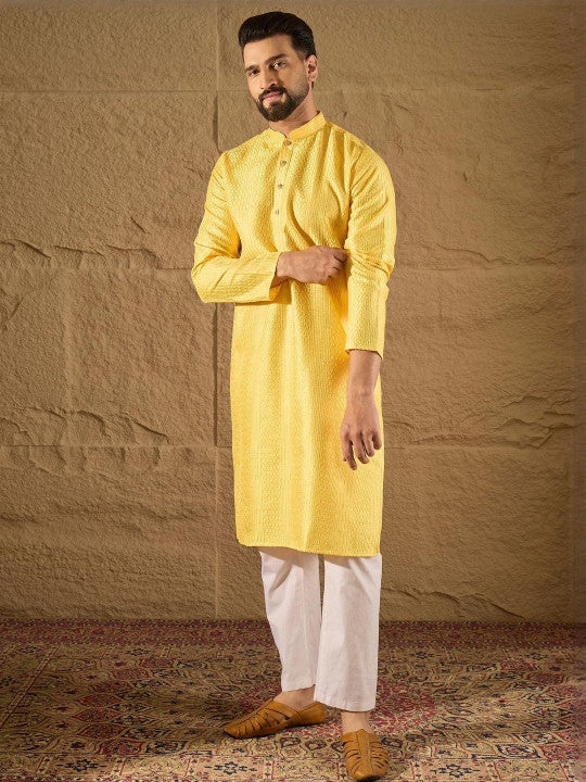 Anouk Men Embroidered Kurta
