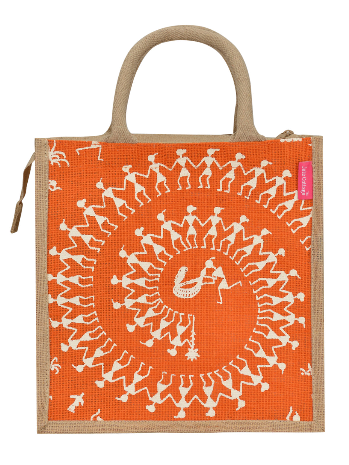 12 X 12 X 7.5 - WARLI ZIPPER LUNCH (B-210-ORANGE)