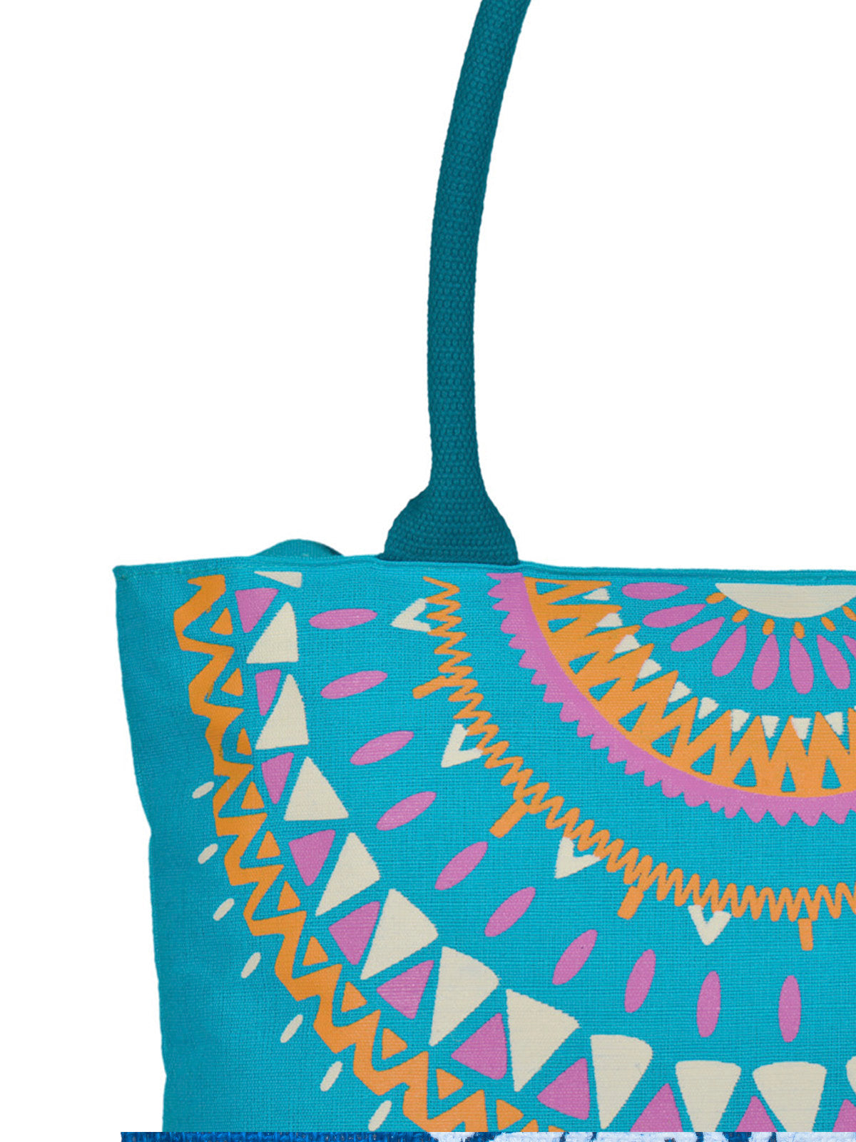 MANDALA NECK PRINT BAG (D-215-BLUE)