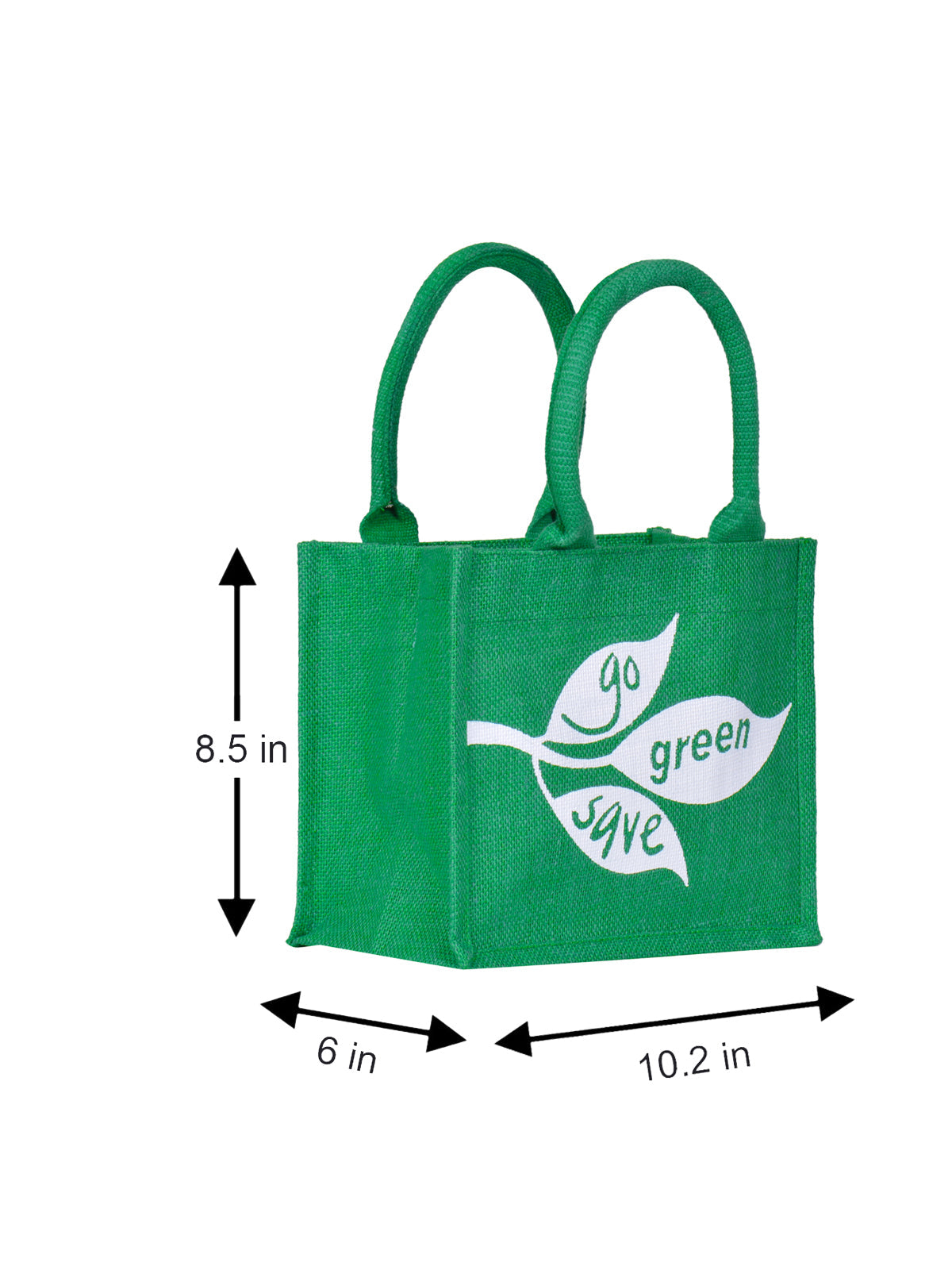 8 X 10 GO GREEN SAVE LUNCH (B-069-GREEN)