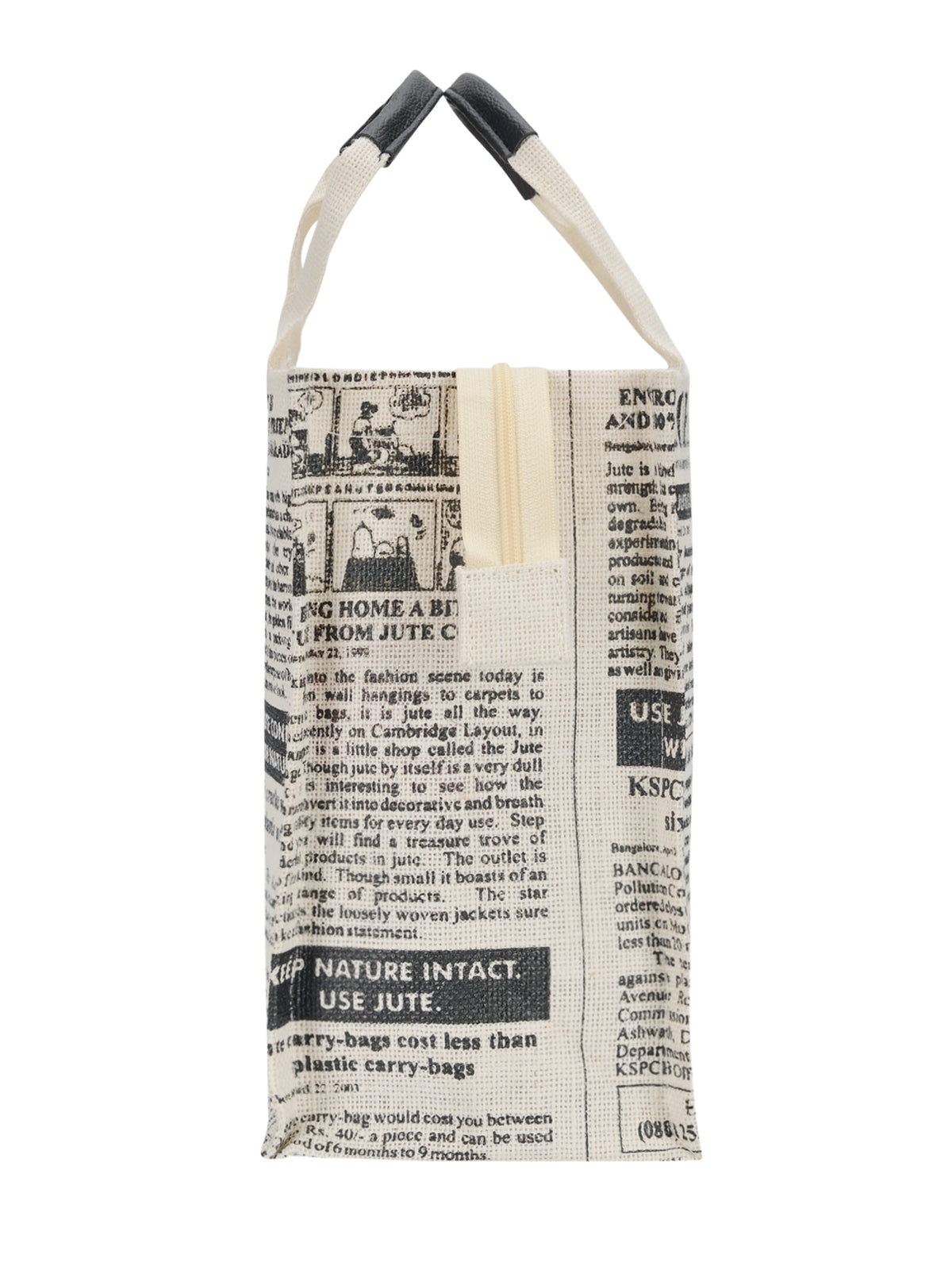 11 X 10 X 7 - GLOBAL ZIPPER LUNCH (B-212-White)