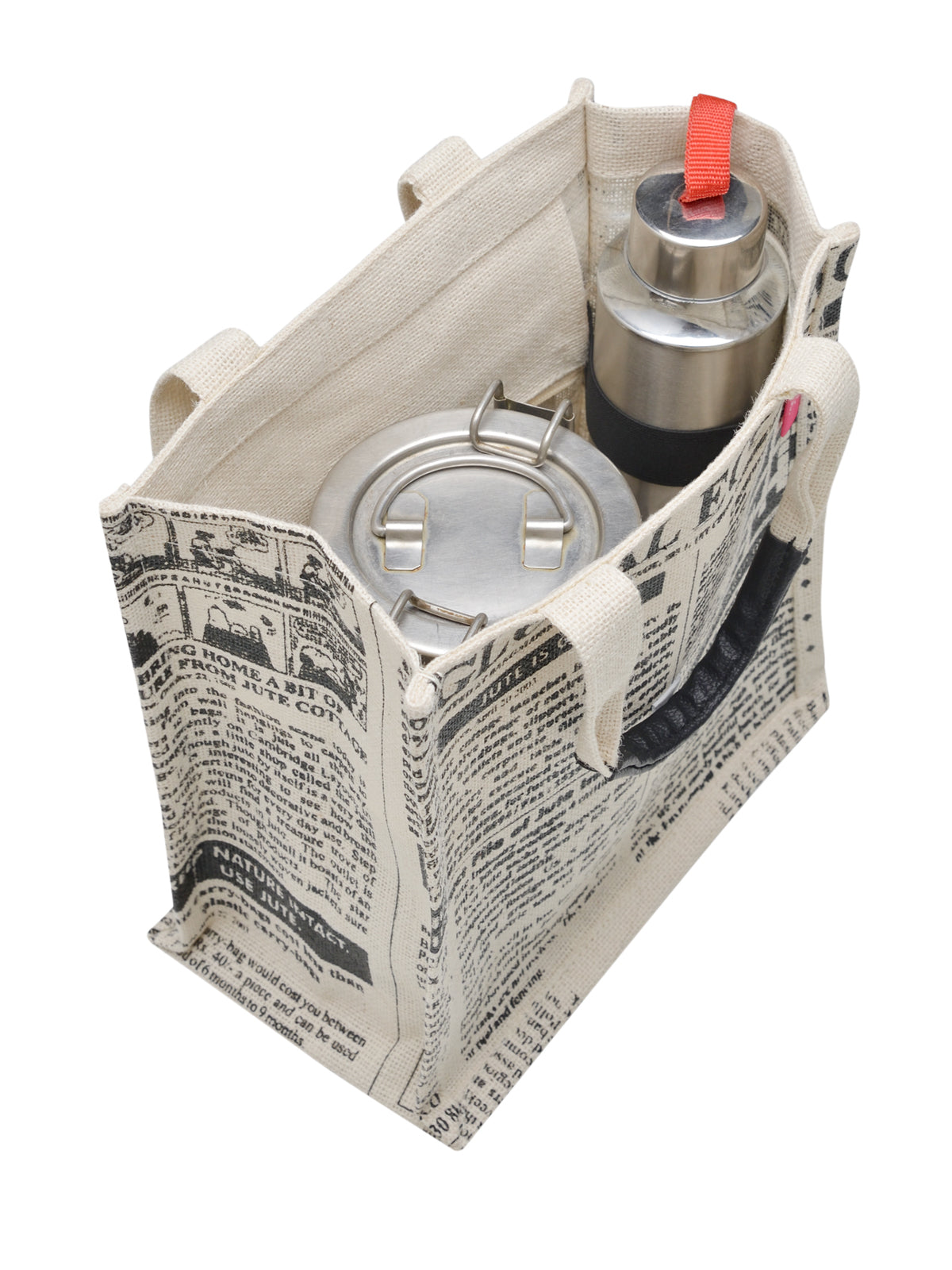 11 X 10 X 7 - GLOBAL ZIPPER LUNCH (B-212-White)