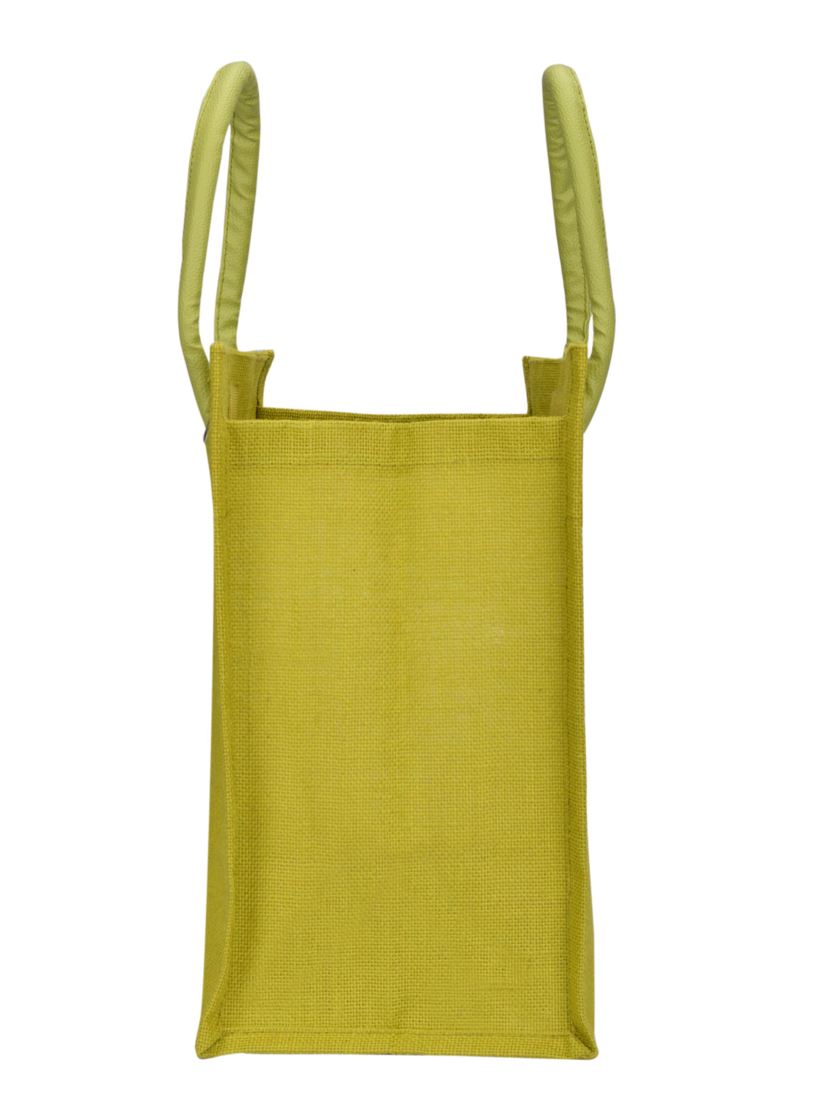 JUTE COTTAGE BIG EYELET LUNCH BAG SUSTAINABLE, ECO-FRIENDLY, 100% GENUINE, STYLISH JUTE BAG (OLIVE GREEN 14X12X8)