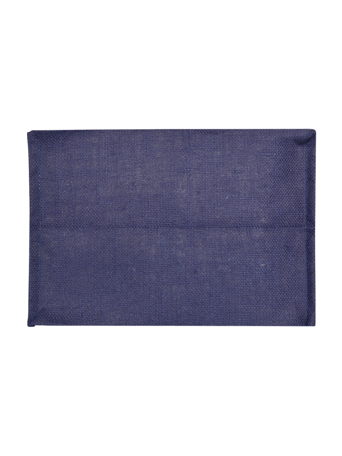 JUTE COTTAGE BIG EYELET LUNCH BAG SUSTAINABLE, ECO-FRIENDLY, 100% GENUINE, STYLISH JUTE BAG (NAVY BLUE 14X12X8)