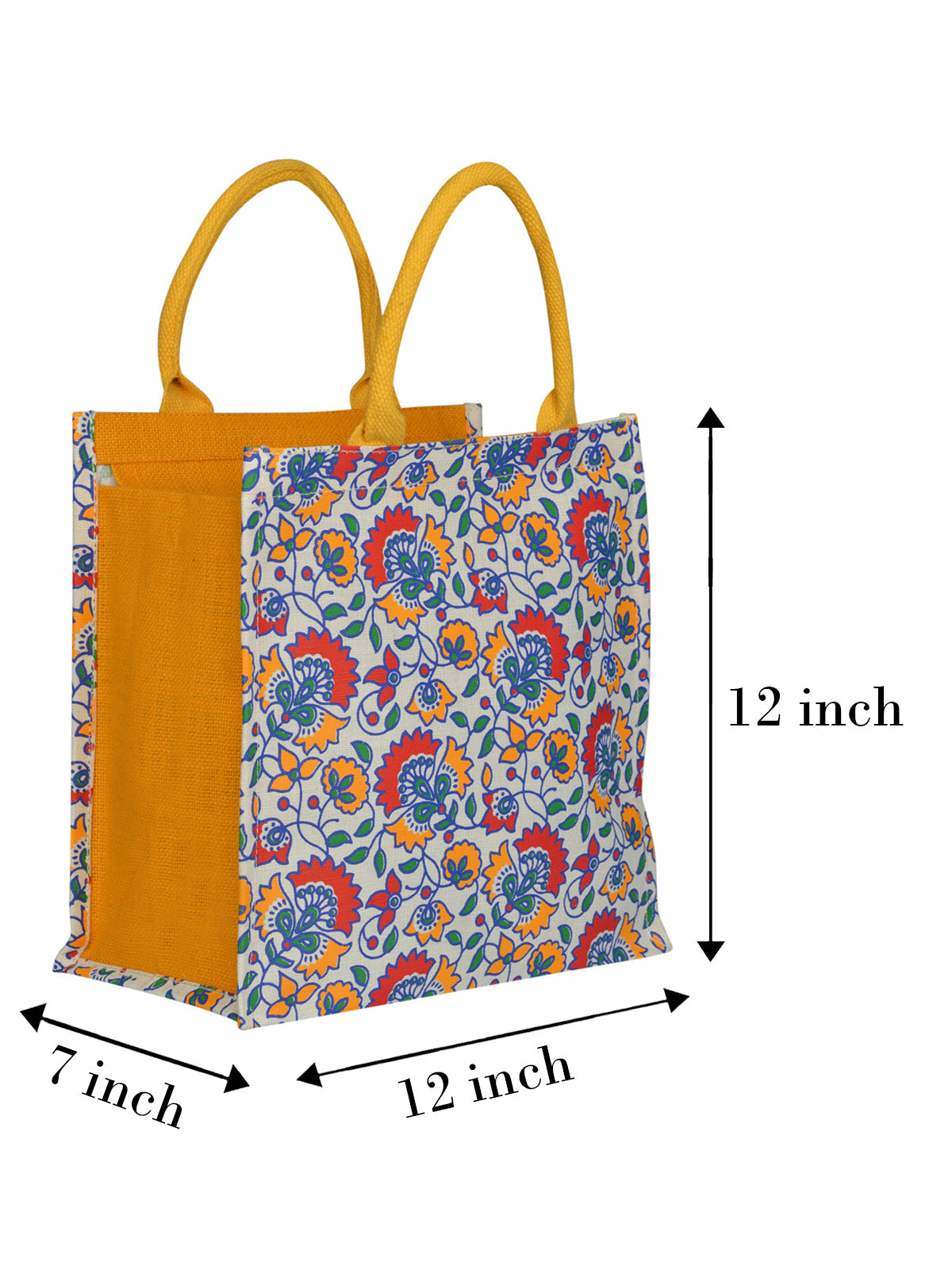 JUCO 12X12 PRINT 4 COLOUR ZIPPER WITH BASE (B-140-YELLOW)
