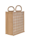 Jute Cottage Jute Stripe Lunch Bag