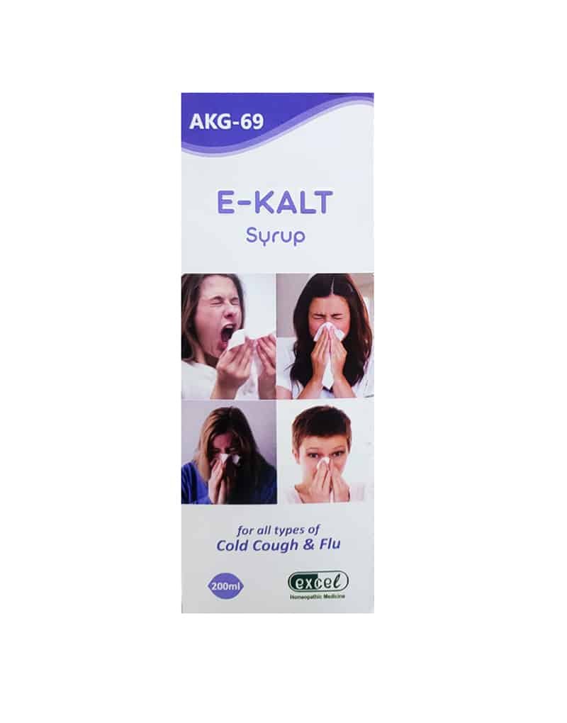 Excel AKG 69 E-Kalt Syrup - 100 ml - Swadesii